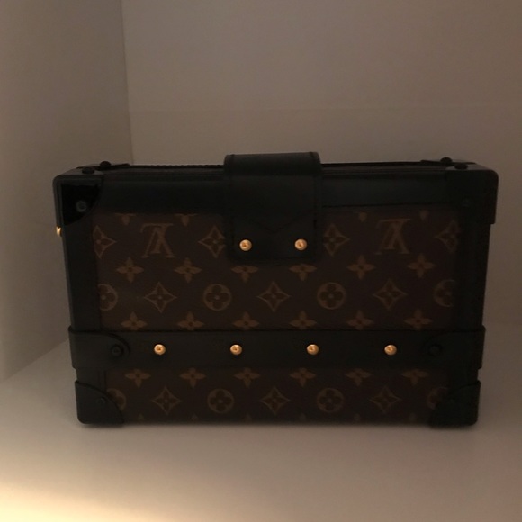 SOLD Louis Vuitton Petite Malle Bag Clutch - Picture 5 of 8